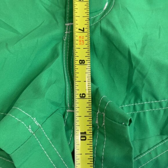 SOLD Campus Crew Green Swim Board Shorts - Picture 7 of 9